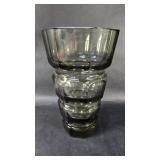 Josef Hoffmann for Moser Art Deco smoked crystal