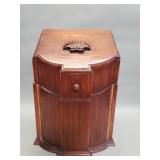 Vintage mahogany knife box