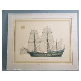 Print of "Mayflower 1620-1664" by H. A. Muth on