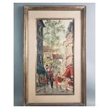 Signed Marcel (Maurice) Brisson Impasto and