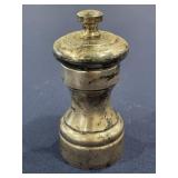 Silver French style pepper grinder