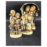 4 vintage Hummel figureines