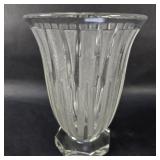 Verlyshance /Icicle crystal vase from the 40s A