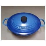 Le Creuset enameled cast iron oval Dutch oven