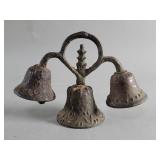 Spanish Colonial-style triple cast iron