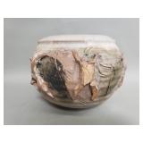 Vintage signed Bohm studio pottery planter