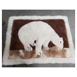 Alpaca rug made in Peru