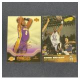 Lot of Kobe Bryant basketball cards