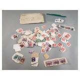 Vintage stamp collection