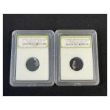 Lot of authentic meteorite space rock 1576 A.D.