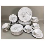 Group of MCM Rosenthal "Birds on Trees" porcelain