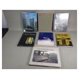 Group of interior designs and architecture