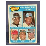 1965 Topps National League Home Run Leaders
