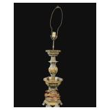 Vintage Chinese Pagoda-style table lamp
