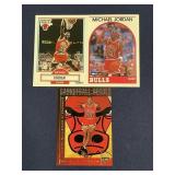 Lot of of Michael Jordan basketball cards
