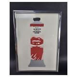 Pop art "winsor & Newton Alkyd  Color 690 Rose