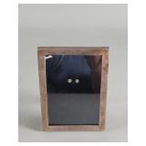 Sterling silver, glass and Bakelite picture frame