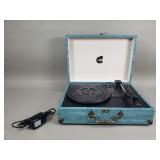 Vintage style suitcase record player by Crosley