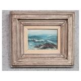 Gene Kozinski 1958 oil painting on board