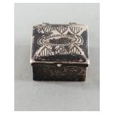 Silver pill box