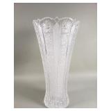 Vintage cut crystal vase