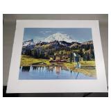 Doug Webb signed artist proof #22/75 screen print