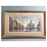 Vintage signed Antonio DeVity Impressionist-style