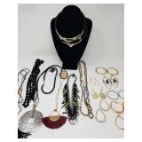 Group of costume jewelry