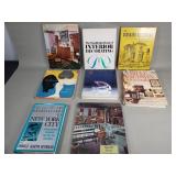Group of vintage furniture books