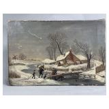 Dutch school romanticizing the 19th century style