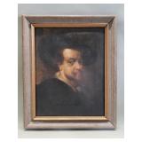 19the century style oil on canvas painting after