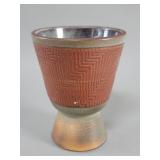 Rene Maurel signed pottery vase