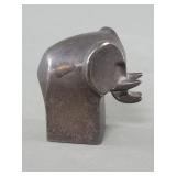 Dansk silver plate elephant figure paperweight