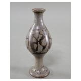 Mid century signed pottery bud vase
