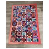 Vintage Chinese handmade patch quilt