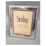 Sterling silver picture frame by Godinger