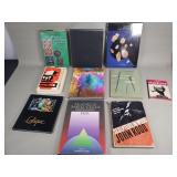 Group of reference books