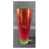 MCM murano style glass vase