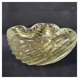 Mid-Century modern Murano glass ashtray