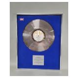Vintage 1977 Jerry Weintraub sales award plaque