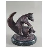 Vintage Robert J Beeler "Hide-N- Seek" bronze