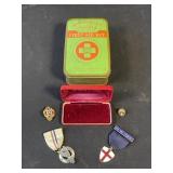Lot of vintage Boy Scout items