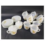 Fire King oven-ware china set