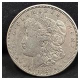 1921-D Morgan silver dollar coin