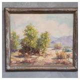 Eugene Dunlap oil painting on canvas