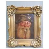 Vintage signed Bernd Funke (1902-1988) oil on