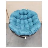 World Market bamboo & wicker Papasan chair