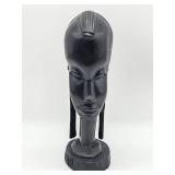 Vintage hand-carved African ebonized wood