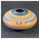 Signed Native American style ceramic pottery