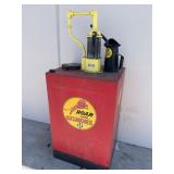 Vintage "Roar with Gilmore" service station